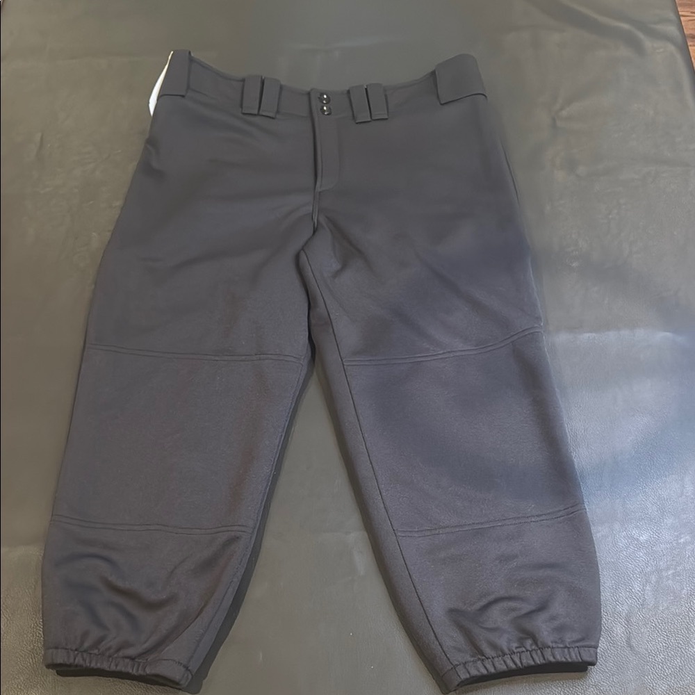 Mizuno black womens softball pants -size large
